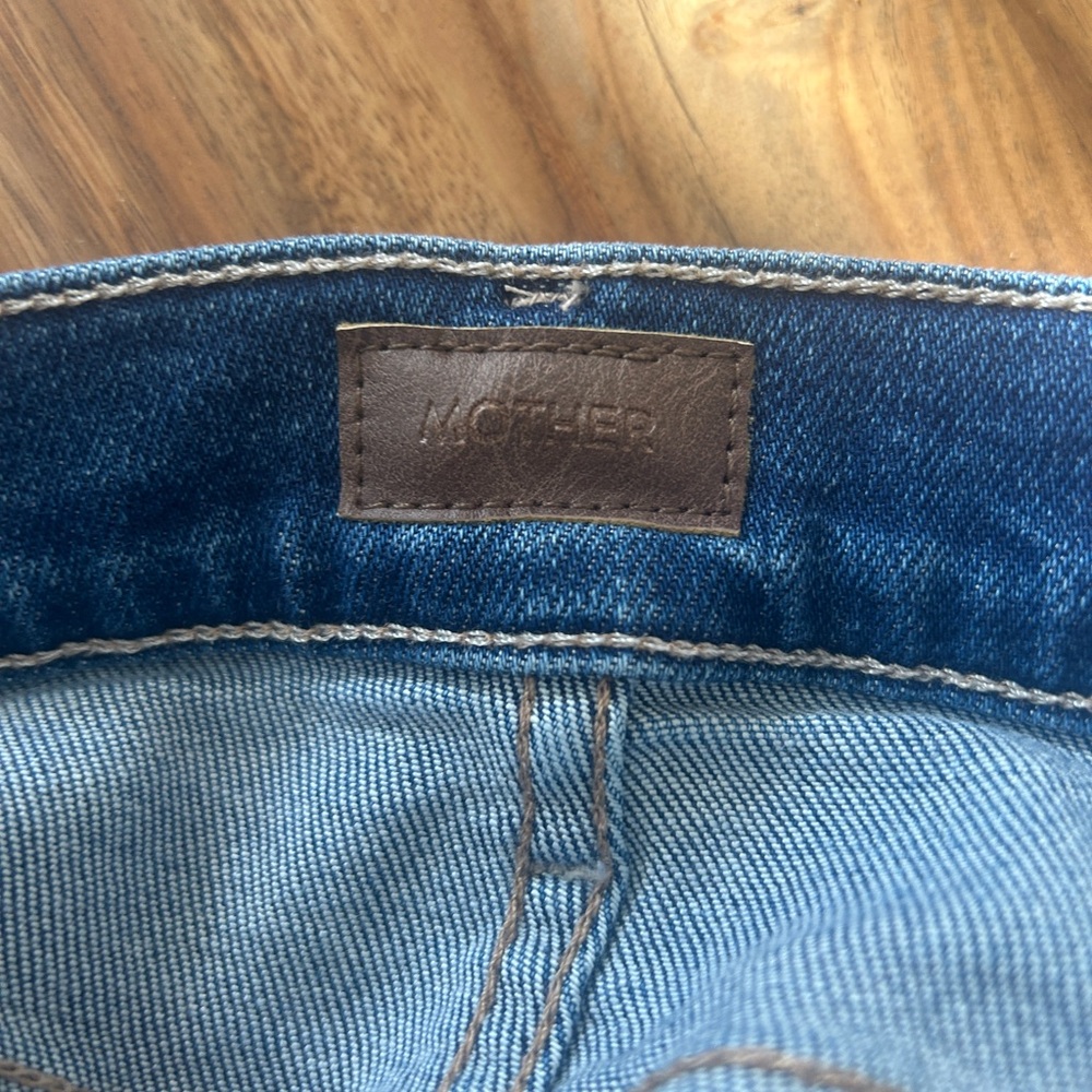 Women's Dark Blue Jeans - Picture 5 of 6